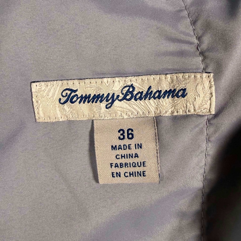 Tommy Bahama Shorts Mens 36/10 Gray Stretch Hybrid Flat Front Casual T821037 - Picture 3 of 13